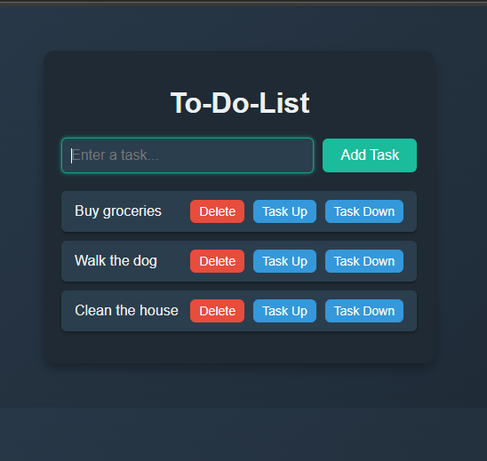 To-Do List Application